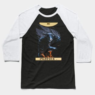 Dark souls - justice tarot card Baseball T-Shirt